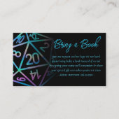 RPGサイコロ | HoloファンタジーPnPテーブルトップのブックリクエスト エンクロージャーカード (正面)