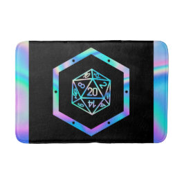RPGサイコロ | Holo Old School Tabletop PnP Roleplayer バスマット