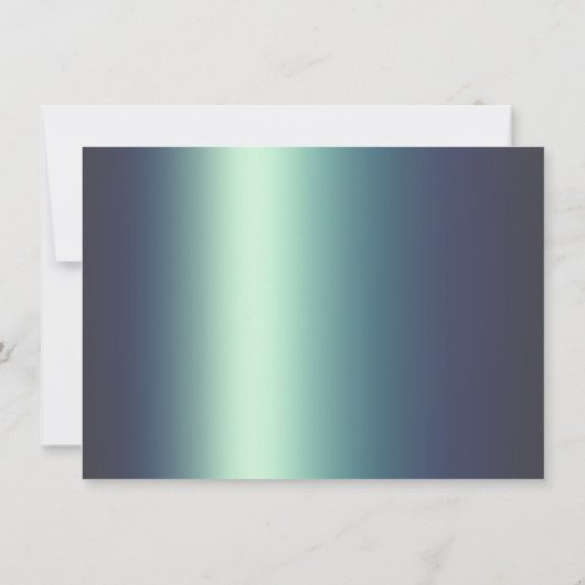 RPGスプラッシュ | ティール(緑がかった色)シェンファンタジーテーブルトップPnPゲーマー 招待状 (裏面)