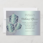 RPGスプラッシュ | ティール(緑がかった色)シェンファンタジーテーブルトップPnPゲーマー 招待状 (正面)