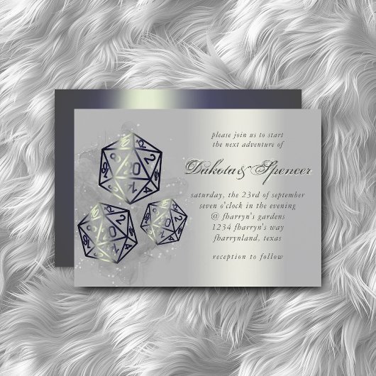 RPGスプラッシュ | レトロシェンファンタジー卓上ゲーマー 招待状