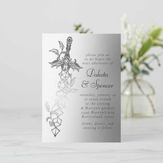 RPGソードラックス | ファンタジーシェンテーブルトップゲーマーサイコロ 招待状 (スタンド正面)