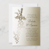 RPGソードラックス | 金ゴールドシェンファンタジー卓上ゲーマー 招待状 (正面)