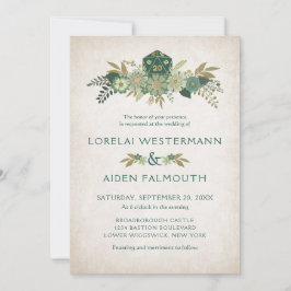 RPGダイスゲーマー結婚式招待状 招待状