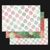 RPGダイス | クリスマス ファンタジー レトロ テーブルトップ PnP ゲーマー ラッピングペーパーシート