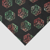 RPGダイス | クリスマス ファンタジー レトロ テーブルトップ PnP ゲーマー 薄葉紙 (詳細)