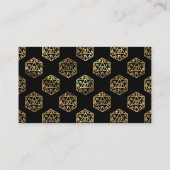 RPGダイス | ゴールドファンタジーテーブルトップゲーマー受付 エンクロージャーカード (裏面)