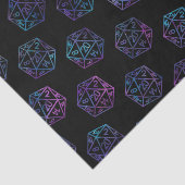 RPGダイス | ネビュラ ファンタジー レトロ テーブルトップ PnP ゲーマー 薄葉紙 (詳細)