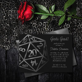 RPGダイス | ファンタジーテーブルトップレトロPnPゲーマーパーティ 招待状