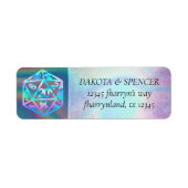 RPGダイス | ホロファンタジーテーブルトップPnPゲーマーの住所 ラベル (正面)