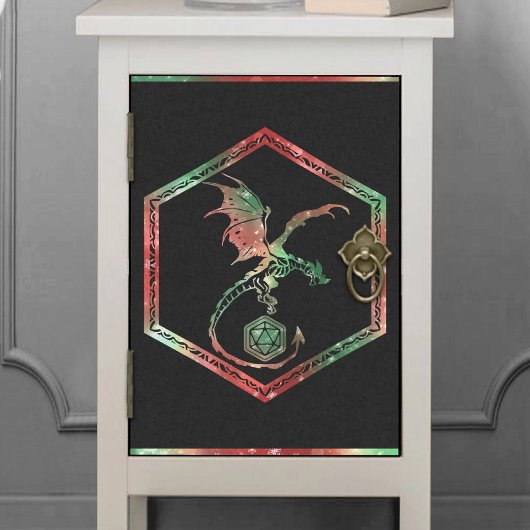 RPGドラゴン | クリスマスファンタジーテーブルトップゲーマー用ダイス 薄葉紙