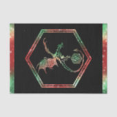 RPGドラゴン | クリスマスファンタジーテーブルトップゲーマー用ダイス 薄葉紙 (正面)