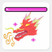 RPGドラゴン スクエアシール (正面)