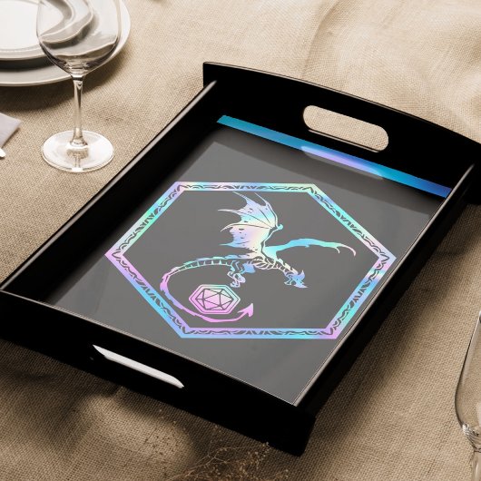 RPGドラゴン | ホロファンタジー テーブルトップ PnP ゲーマー ダイス 薄葉紙