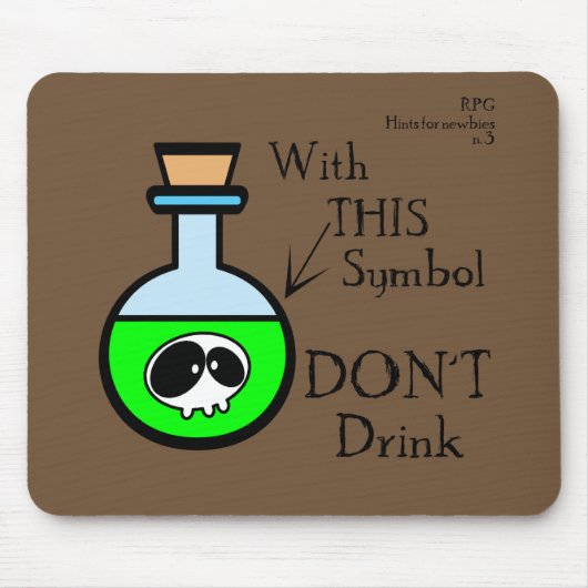 RPGヒント マウスパッド (正面)