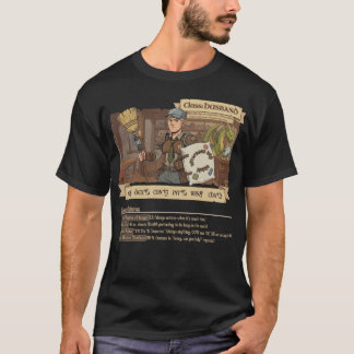 RPGファミリー - ステータス付き夫クラス Tシャツ