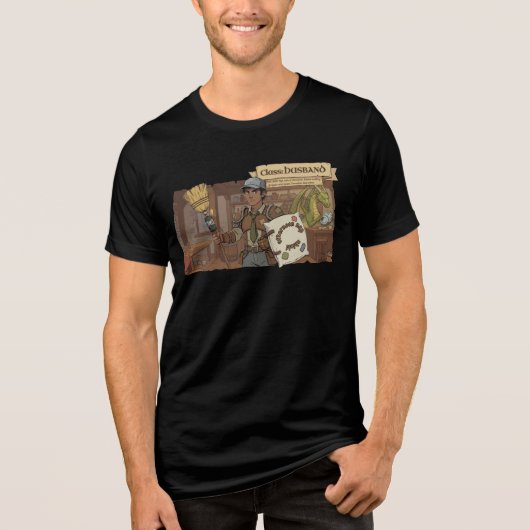 RPGファミリー - 夫クラス NA トライブレンドTシャツ (正面)