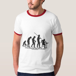 RPGプレーヤーの進化 Tシャツ