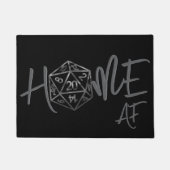 RPGホームAF | ファンタジー卓上レトロゲーマーサイコロ ドアマット (正面)