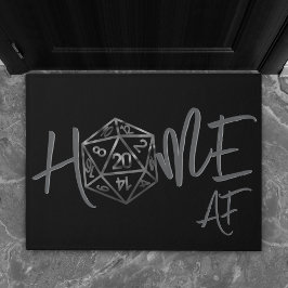 RPGホームAF | ファンタジー卓上レトロゲーマーサイコロ ドアマット