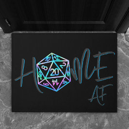 RPGホームAF | ホロファンタジーテーブルトップゲーマーウェルカム ドアマット
