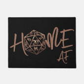 RPGホームAF | 銅ファンタジー卓上ゲーマーサイコロ ドアマット (正面)