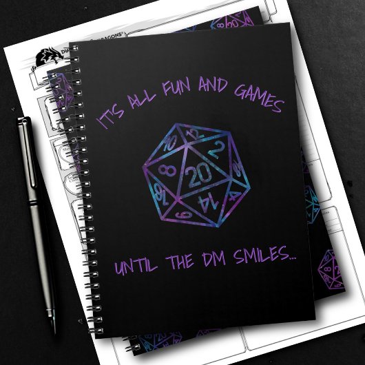 RPGユーモア | ネブラおもしろいとDMのスマイルまでゲーム ノートブック