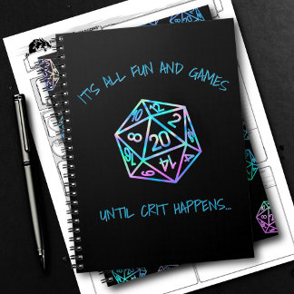 RPGユーモア | Critが発生するまでHoloおもしろいとゲーム ノートブック