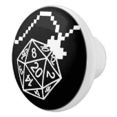 RPGライトクラシック | ファンタジー卓上ゲーマーサイコロ セラミックノブ (右)