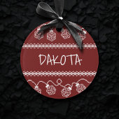 RPGライト赤 | ファンタジー卓上レトロゲーマーサイコロ オーナメント