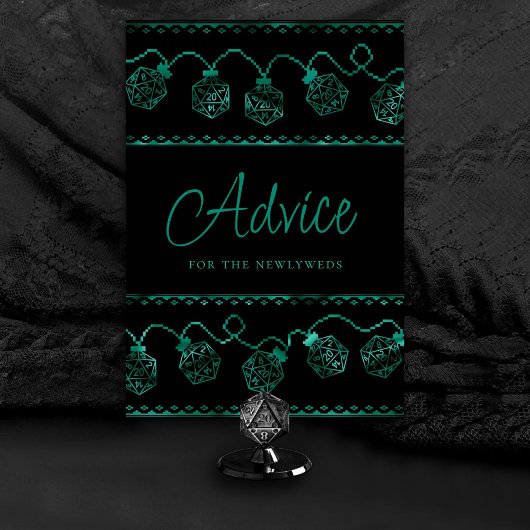 RPGライト | ティール(緑がかった色)グリーンファンタジー卓上カスタム テーブルナンバー