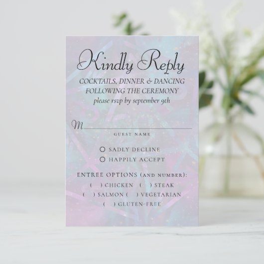 RPGライト | ネブラファンタジー卓上ゲーマーエントリー 出欠カード (スタンド正面)