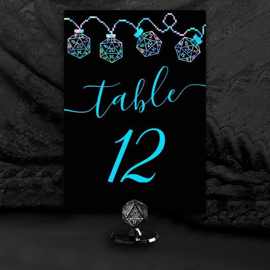 RPGライト | ホロファンタジーテーブルトップPnPゲーマーサイコロ テーブルナンバー