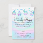 RPGライト | ホロファンタジーテーブルトップPnPゲーマーサイコロ 出欠カード (正面)