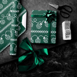 RPGライト（緑） | ファンタジー卓上ゲーマーサイコロ ラッピングペーパー