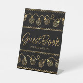 RPGライト | 金ゴールドファンタジー卓上ゲーマーカスタムー 台座サイン (正面)