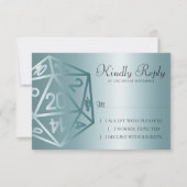 RPGルクース | アクアシェンファンタジー卓上ゲーマーサイコロ 出欠カード (正面)