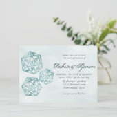 RPGルクース | アクアスモークファンタジー卓上ゲーマーサイコロ 招待状 (スタンド正面)