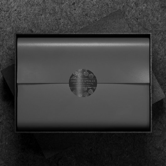 RPGルクース | オニキスファンタジーテーブルトップゲーマーサイコロカスタム ラウンドシール