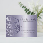 RPGルクース | パープルシェンファンタジーテーブルトップゲーマー 出欠カード (スタンド正面)