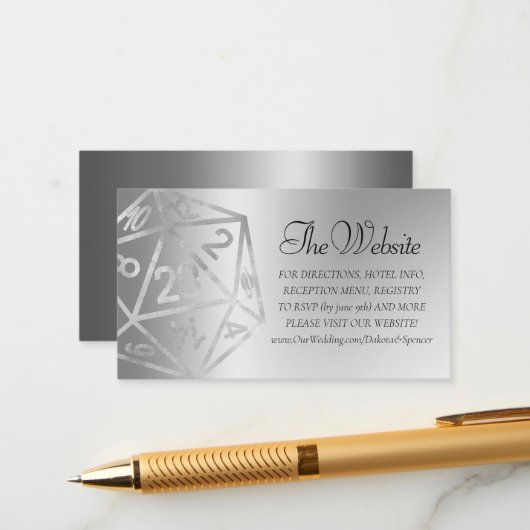 RPGルクース | ファンタジー卓上ゲーマーイベントサイト エンクロージャーカード (正面/裏面インサイチュ)