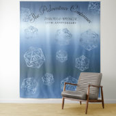 RPGルクース | ブルーファンタジー卓上ゲーマーフォトブース タペストリー (インサイチュ)