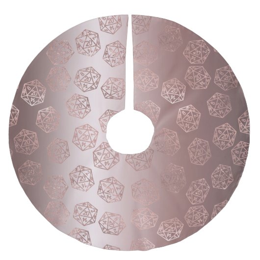 RPGルクース | モーヴシェンファンタジーテーブルトップゲーマーサイコロ ブラッシュドポリエステルツリースカート (正面)