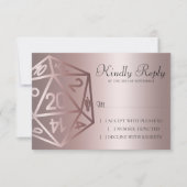 RPGルクース | モーヴシェンファンタジーテーブルトップゲーマーサイコロ 出欠カード (正面)