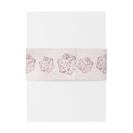 RPGルクース | モーヴシェンファンタジーテーブルトップゲーマーサイコロ 招待状ベリーバンド (裏面例)