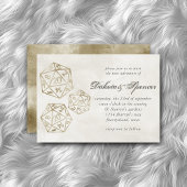 RPGルクース | 金ゴールドスモークファンタジー卓上ゲーマーサイコロ 招待状