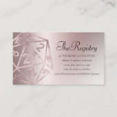 RPGルクース | Mauveファンタジーテーブルトップゲーマーレジストリ エンクロージャーカード (正面)