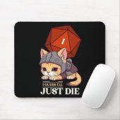 RPG猫多分死ぬダイコロ猫失敗 ユニセックス大人子供 マウスパッド (マウス)