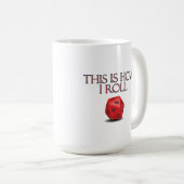 RPG転がのおもしろいサイコロ コーヒーマグカップ (正面右)