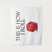 RPG転がのおもしろいサイコロ タペストリー (正面)